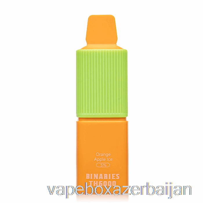 E-Juice Vape Horizon Binaries TH6000 Disposable Orange Apple Ice